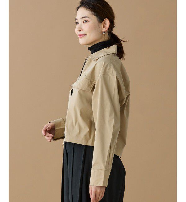 LACOSTE「ジップアップブルゾンシャツ」|シャツ・ブラウス|