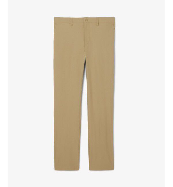 LACOSTE「スリムフィットストレッチチノパンツ」|チノ|ベージュ