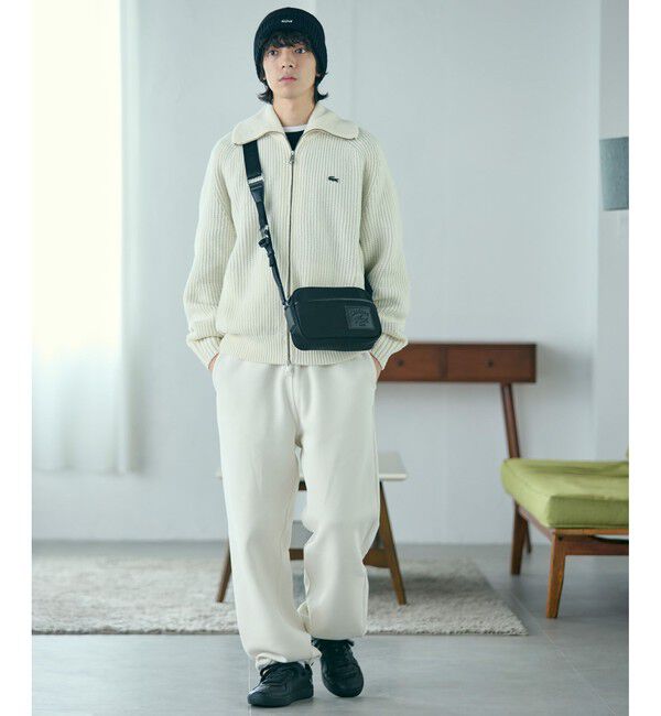 LACOSTE「ラコステクラシックス ナイロンミニレポーターバッグ」|ショルダー・メッセンジャー|