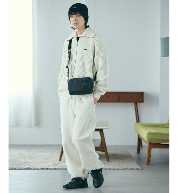 LACOSTE「ラコステクラシックス ナイロンミニレポーターバッグ」|ショルダー・メッセンジャー|