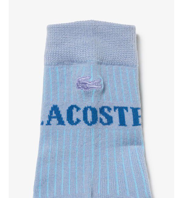 LACOSTE「バックロゴジャカードクルーソックス」|ソックス|