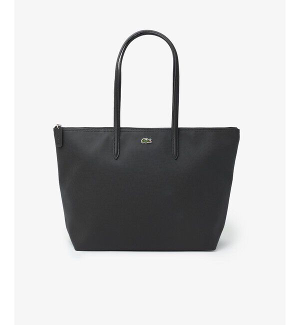 LACOSTE「L.12.12 プチピケ ラージ トートバッグ」|トートバッグ|ブラック