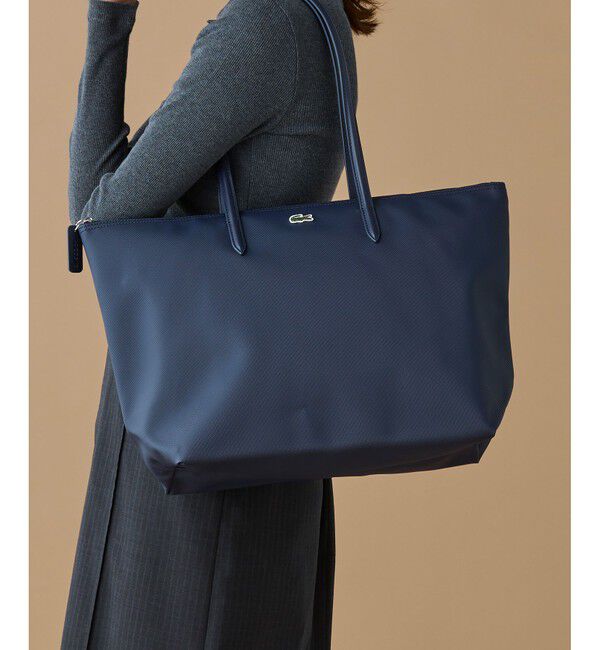 LACOSTE「L.12.12 プチピケ ラージ トートバッグ」|トートバッグ|