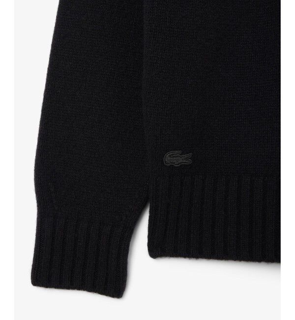 LACOSTE「ブランドネームロゴシャギーニッティングセーター」|ニット・セーター|