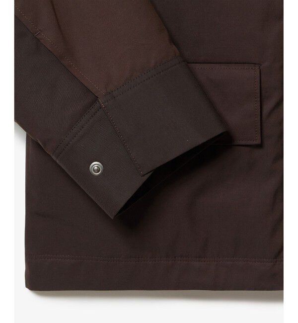 LACOSTE「コーデュロイカラーショート丈 ジップアップブルゾン」|ブルゾン・スタジャン|