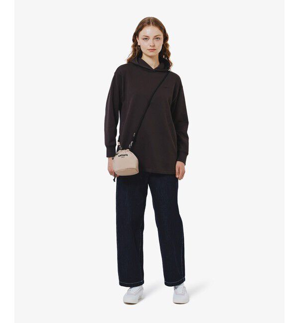 LACOSTE「裏パイルスウェットフーディー」|パーカー|