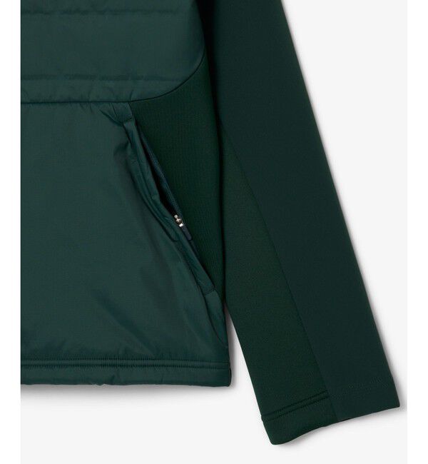 LACOSTE「防風 ハイネックキルティングナイロンゴルフジャケット」|スウェット・ジャージ|