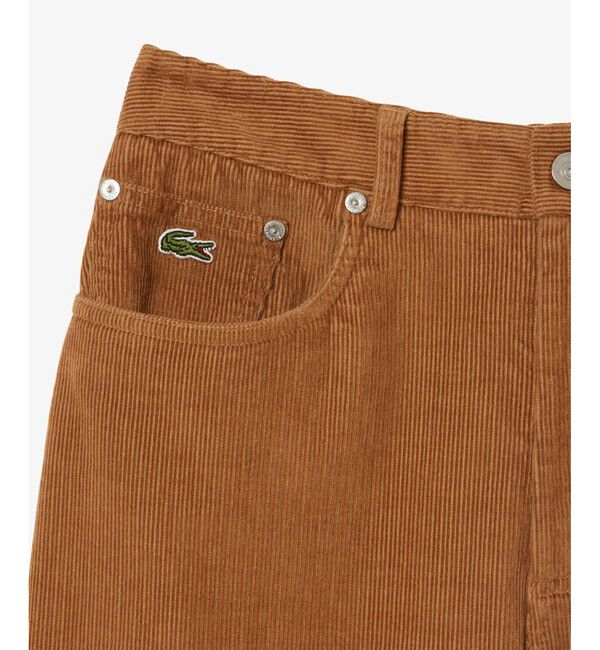 LACOSTE「ルーズフィットコーデュロイパンツ」|チノ|