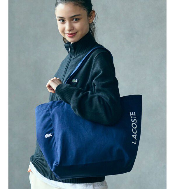 LACOSTE「コットンキャンバストートバッグ」|トートバッグ|