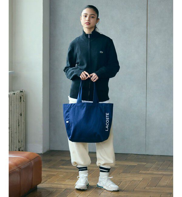 LACOSTE「コットンキャンバストートバッグ」|トートバッグ|