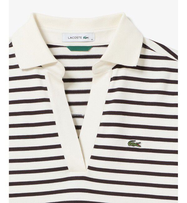 LACOSTE「スキッパーネックラガーシャツ」|ポロシャツ|