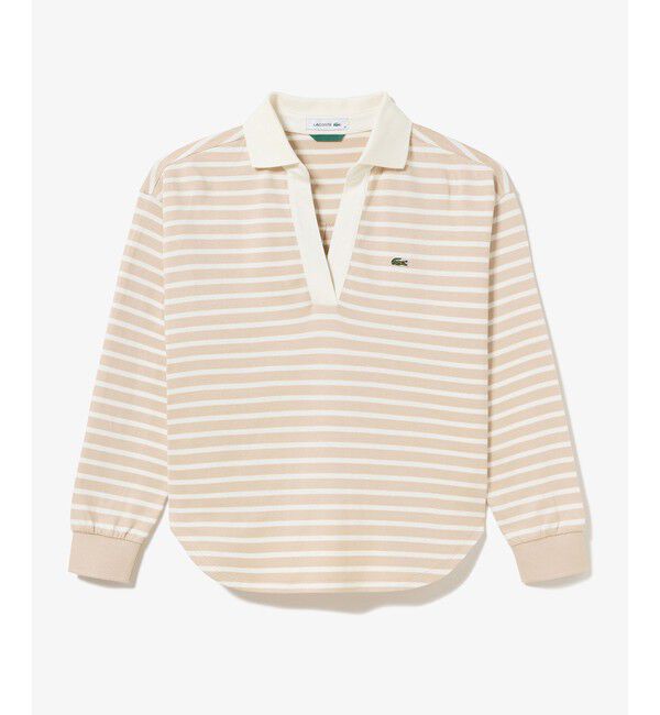 LACOSTE「スキッパーネックラガーシャツ」|ポロシャツ|
