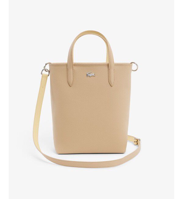 LACOSTE「アンナ バーチカルトートバッグ / ショルダーバッグ 2WAY」|トートバッグ|