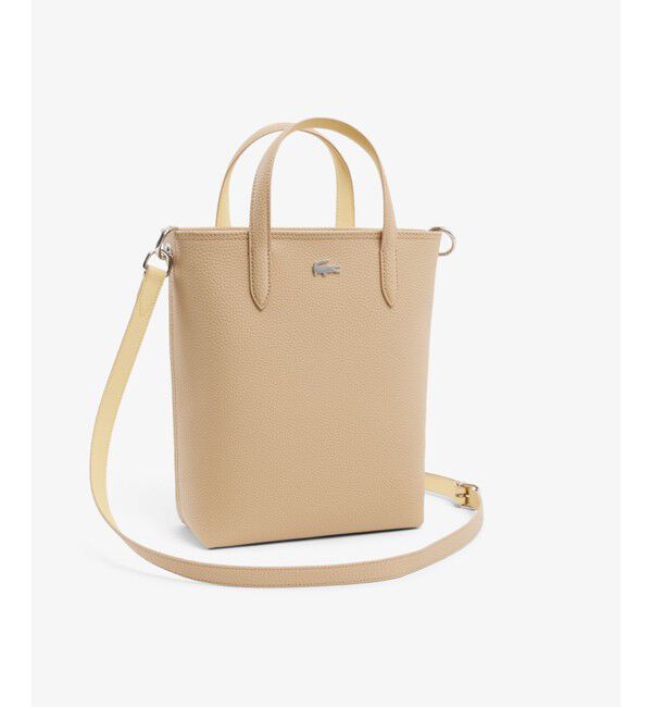 LACOSTE「アンナ バーチカルトートバッグ / ショルダーバッグ 2WAY」|トートバッグ|