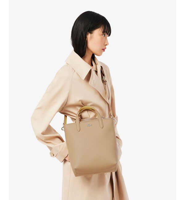 LACOSTE「アンナ バーチカルトートバッグ / ショルダーバッグ 2WAY」|トートバッグ|