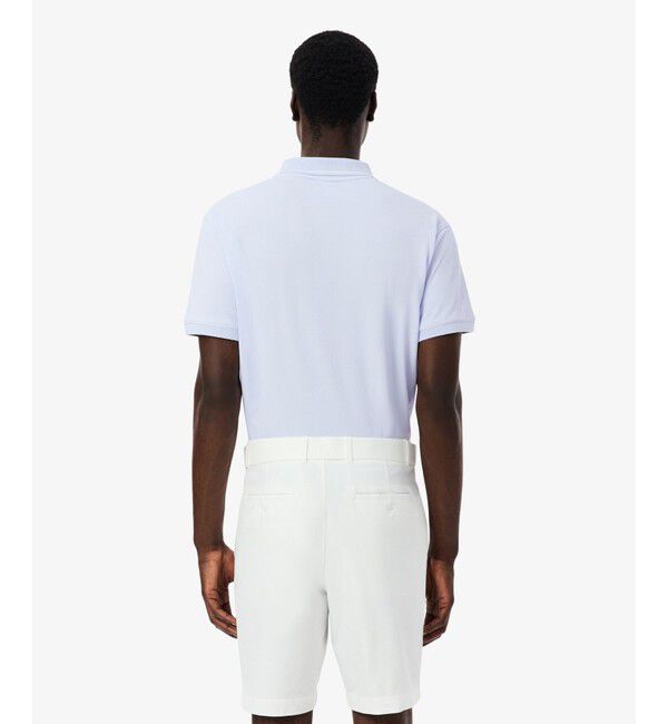 LACOSTE「サーモレギュレーション配色ラインポロシャツ」|ポロシャツ|