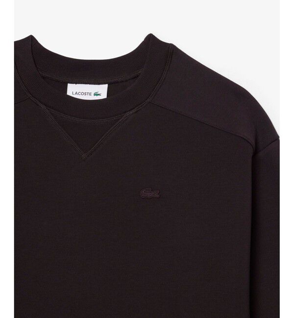 LACOSTE「プリーツスカート切り替えスウェットドレス」|ワンピース|