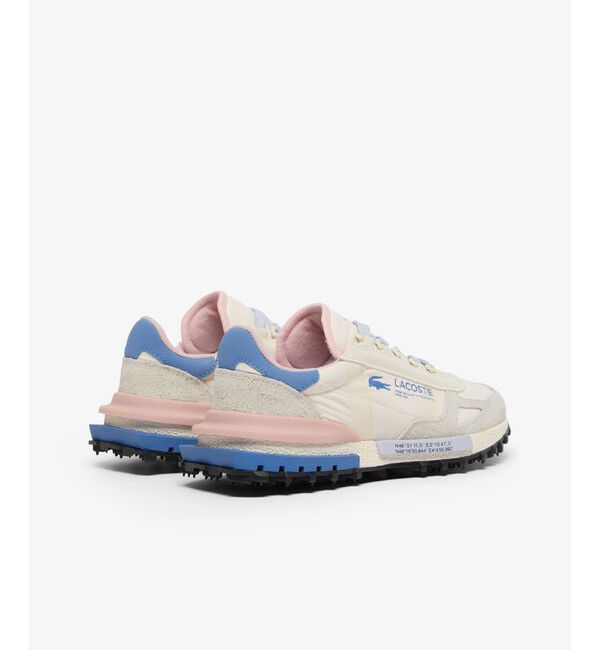 LACOSTE「レディース ELITE ACTIVE 1261 SFA / パステルカラーリング スパイクソール エリートアクティブスニーカー」|スニーカー|