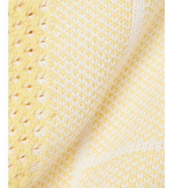 LACOSTE「テニスコートジャカードロングニットカーディガン」|カーディガン|