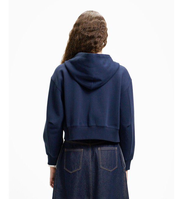 LACOSTE「ダブルフェイスジャージジップフーディー」|パーカー|