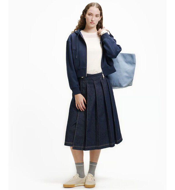 LACOSTE「ダブルフェイスジャージジップフーディー」|パーカー|