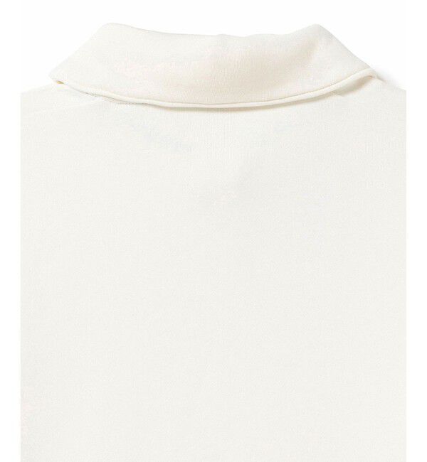 LACOSTE「クロップド丈 ポロニットスウェットシャツ」|スウェット・ジャージ|