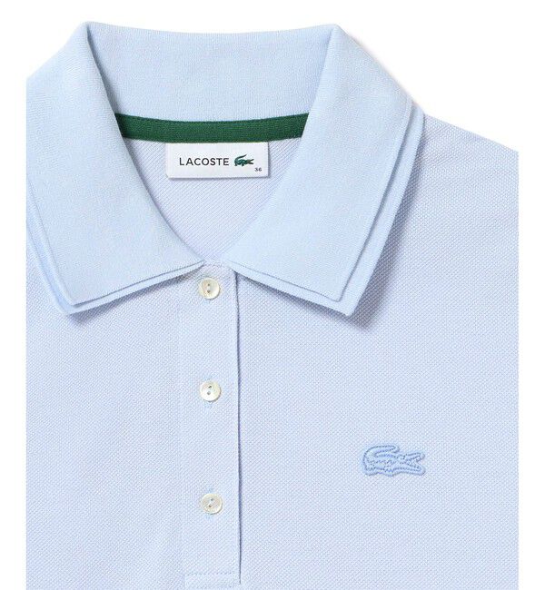LACOSTE「ダブルカラー鹿の子鹿の子ポロシャツ」|ポロシャツ|