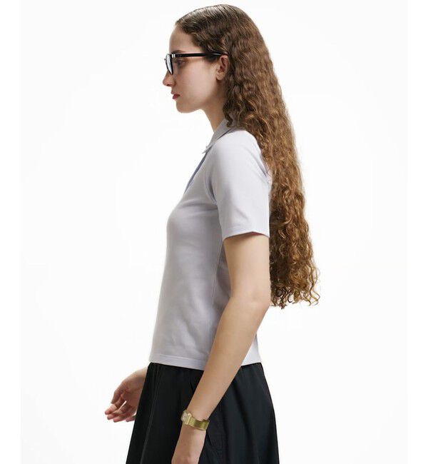 LACOSTE「ダブルカラー鹿の子鹿の子ポロシャツ」|ポロシャツ|