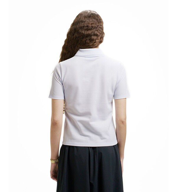 LACOSTE「ダブルカラー鹿の子鹿の子ポロシャツ」|ポロシャツ|