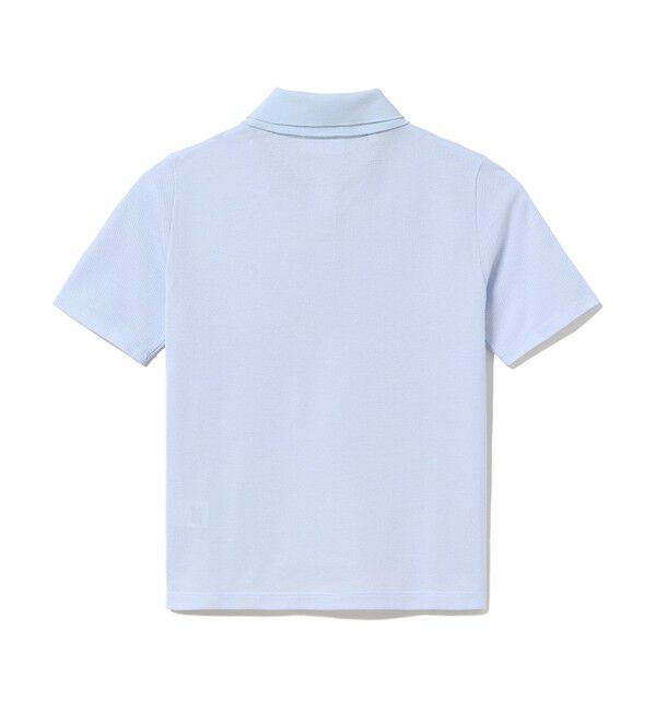 LACOSTE「ダブルカラー鹿の子鹿の子ポロシャツ」|ポロシャツ|