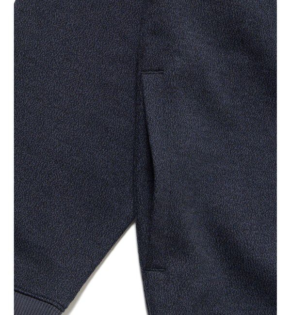 LACOSTE「ヘザースウェット メランジニットブルゾン / ドライバーズニット」|カーディガン|