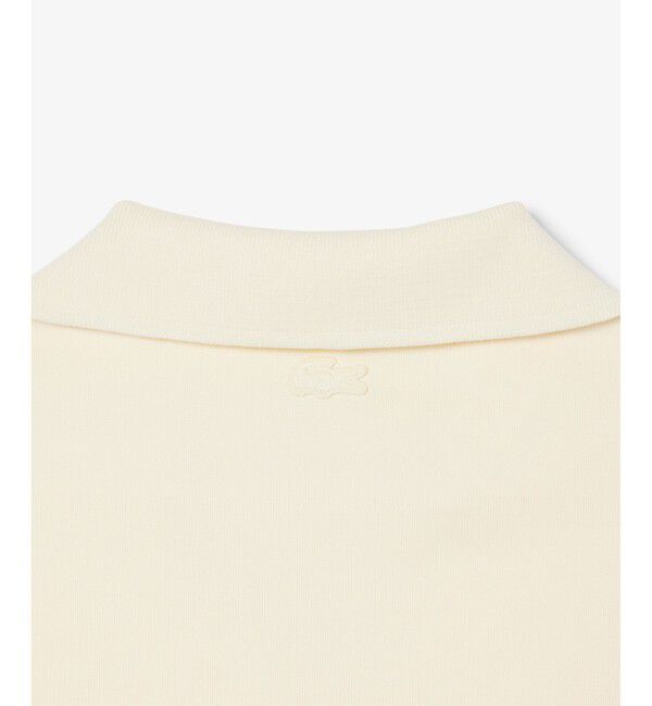 LACOSTE「ルーズフィットフリースポロシャツ」|ポロシャツ|