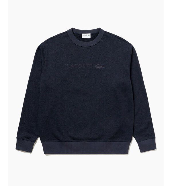 LACOSTE「メランジカラー ヘザー クルーネックスウェット」|スウェット・ジャージ|