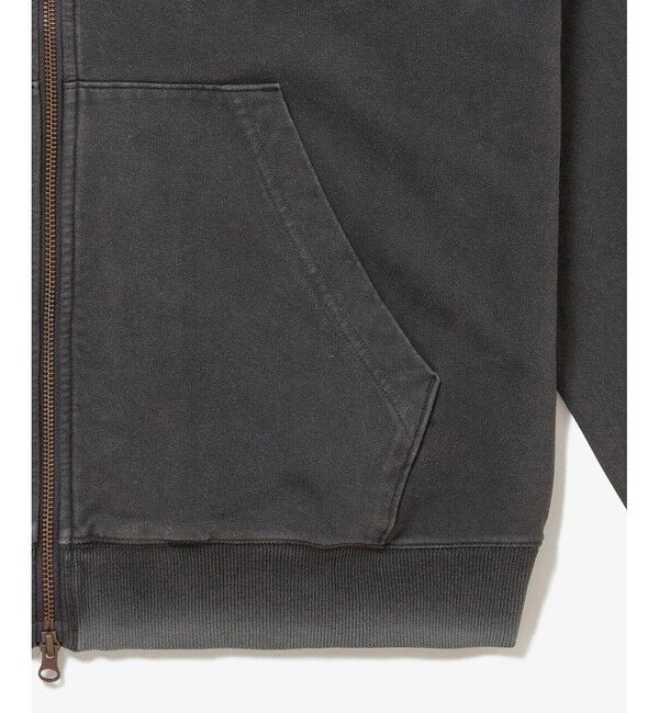 LACOSTE「ヴィンテージエフェクト ロゴジップフーディー」|パーカー|