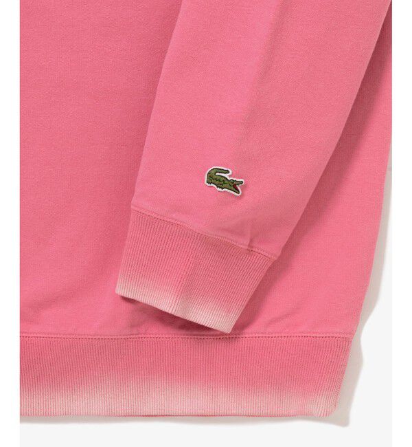 LACOSTE「ヴィンテージエフェクト ロゴクルーネックスウェット」|スウェット・ジャージ|