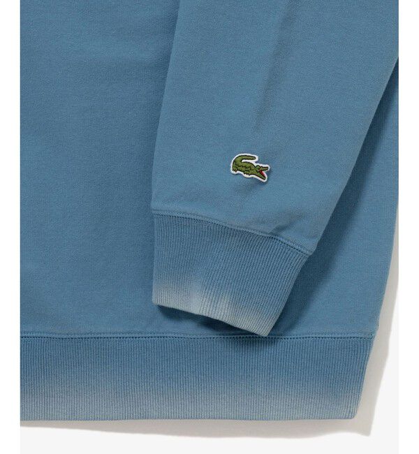 LACOSTE「ヴィンテージエフェクト ロゴクルーネックスウェット」|スウェット・ジャージ|