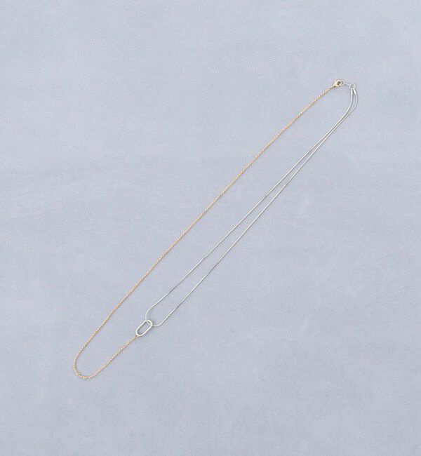 grace grace「【grace grace/グラスグラス】アシメMIXネックレス」|ネックレス|