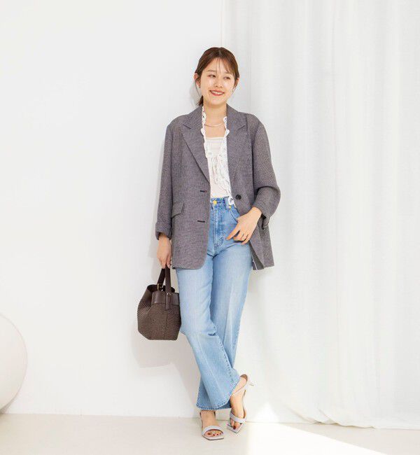 NOLLEY'S「ウォッシャブルカラミオーバージャケット」|テーラードジャケット|