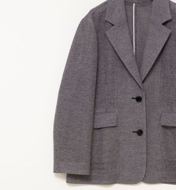 NOLLEY'S「ウォッシャブルカラミオーバージャケット」|テーラードジャケット|