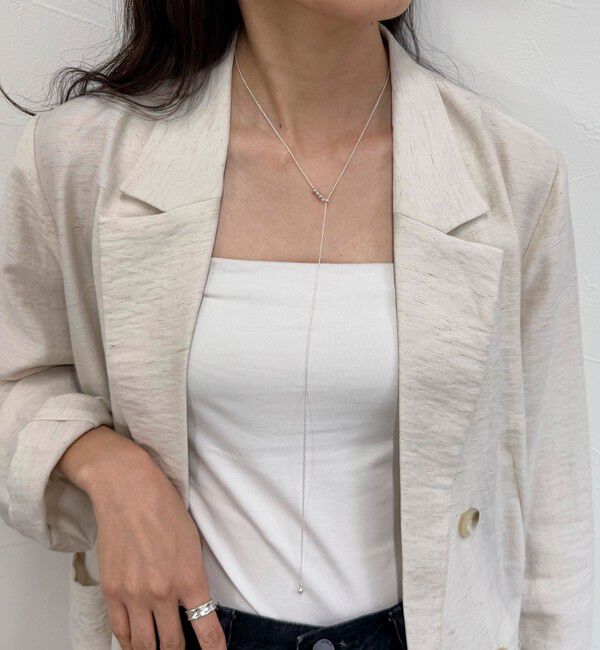 fredy emue「【LAPUIS/ラピュイ】SV925フリースタイルネックレス」|ネックレス|