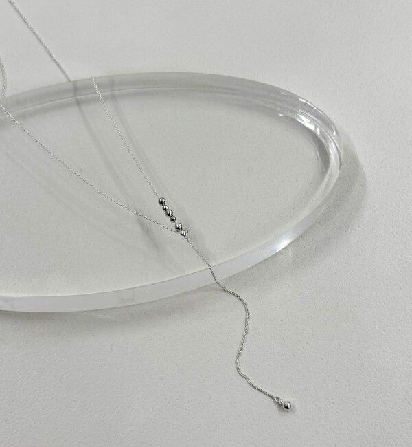 fredy emue「【LAPUIS/ラピュイ】SV925フリースタイルネックレス」|ネックレス|