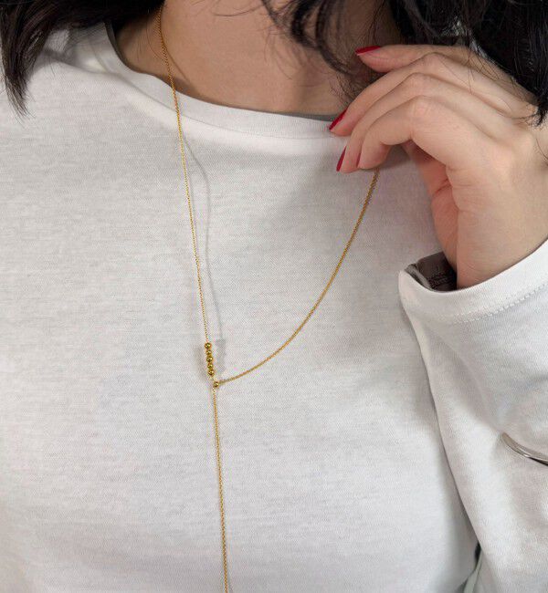 fredy emue「【LAPUIS/ラピュイ】SV925フリースタイルネックレス」|ネックレス|