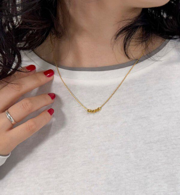 fredy emue「【LAPUIS/ラピュイ】SV925フリースタイルネックレス」|ネックレス|