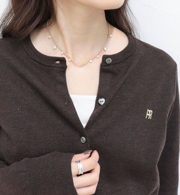 fredy emue「二重ボールパールドットネックレス」|ネックレス|