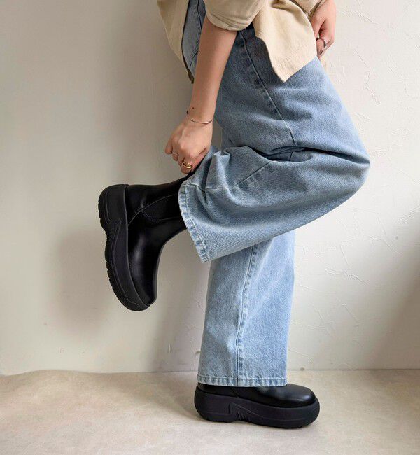 fredy emue「【SHAKA/シャカ】 CHELSEA BOOTIE EVOL CHUNKY」|ロングブーツ|