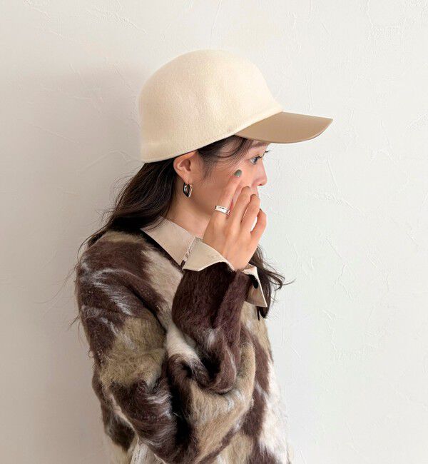 fredy emue「フェルトコンビキャップ」|キャップ・キャスケット|