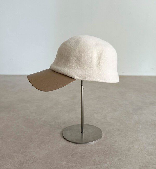 fredy emue「フェルトコンビキャップ」|キャップ・キャスケット|