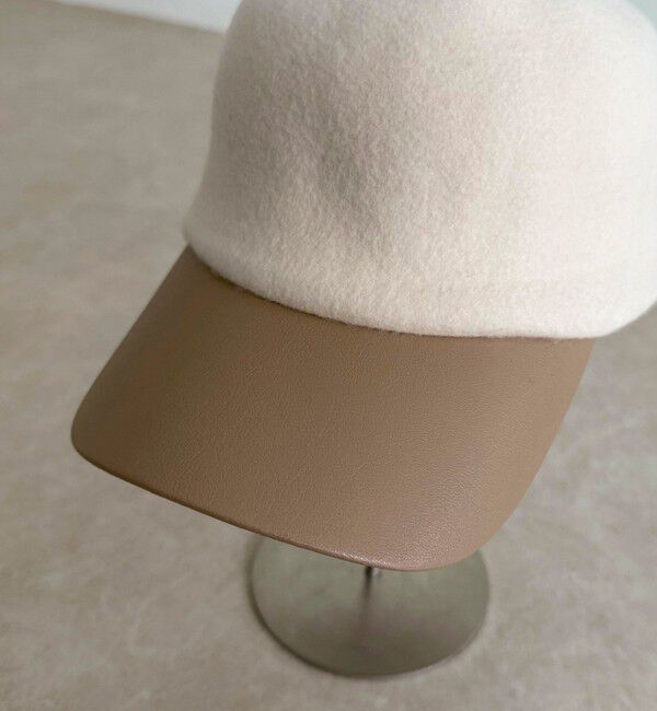 fredy emue「フェルトコンビキャップ」|キャップ・キャスケット|