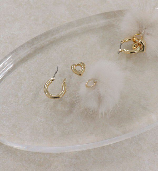 fredy emue「ミンクファーカスタムフープピアス」|ピアス|