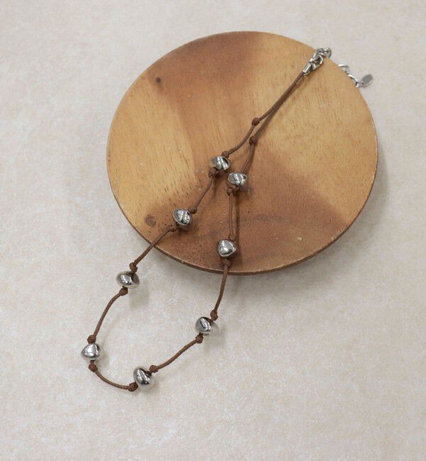 fredy emue「コード&times;ストーンネックレス」|ネックレス|